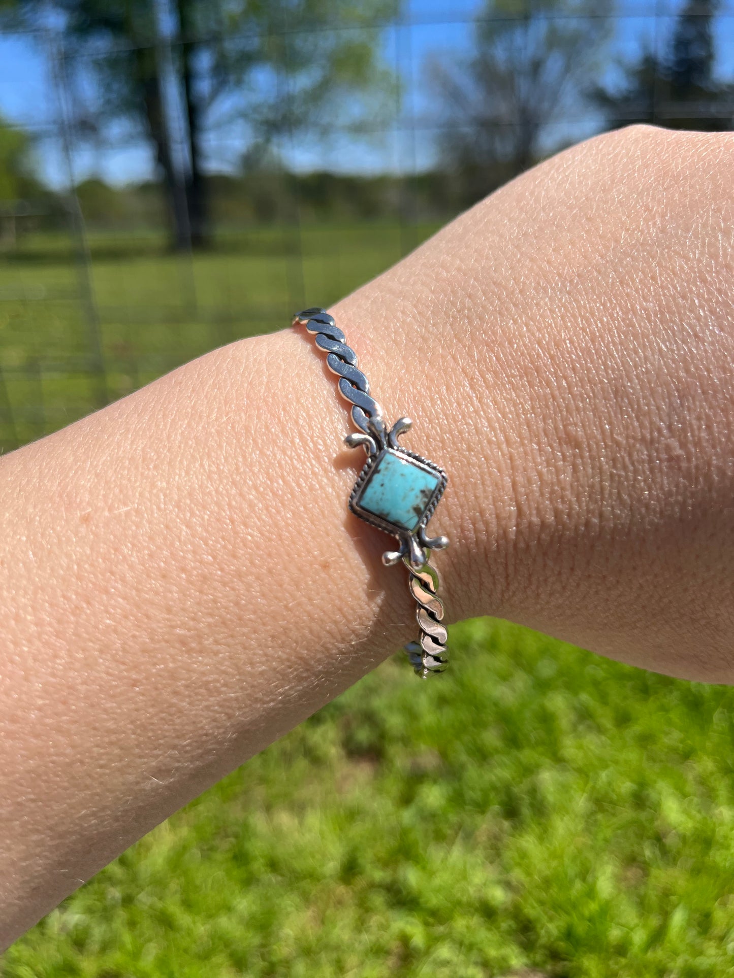 Kingman Turquoise Cuff