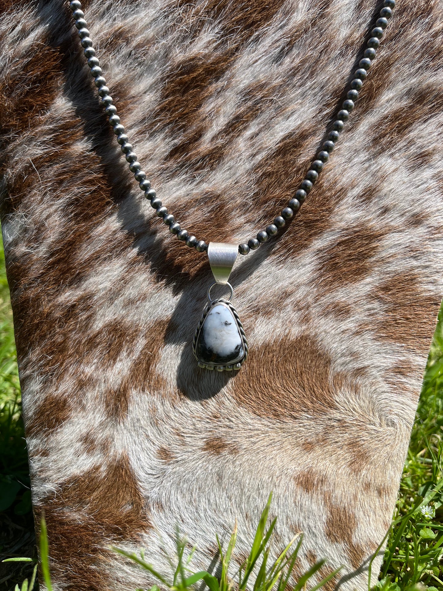 White Buffalo Pendant