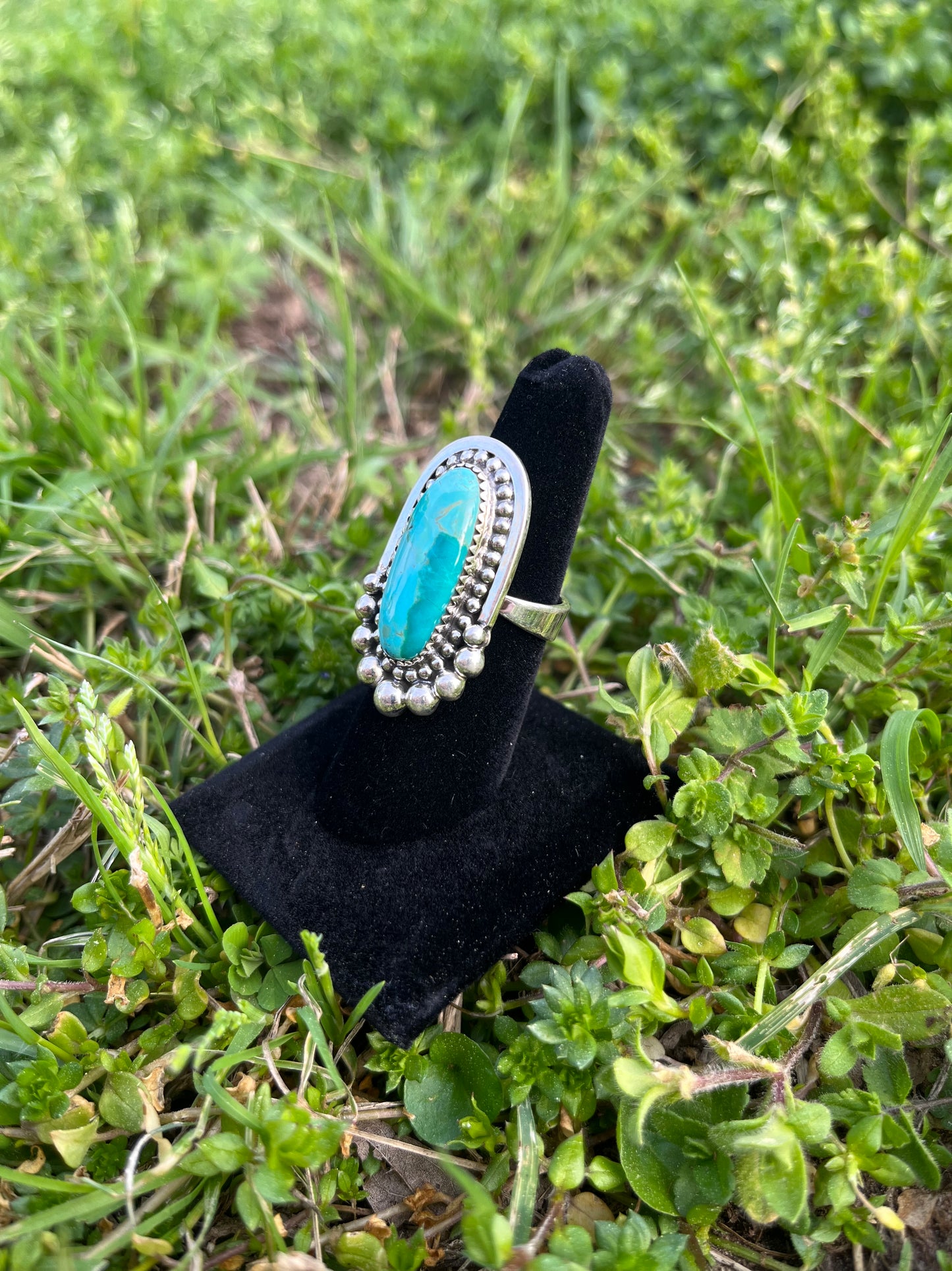 Adjustable Turquoise ring