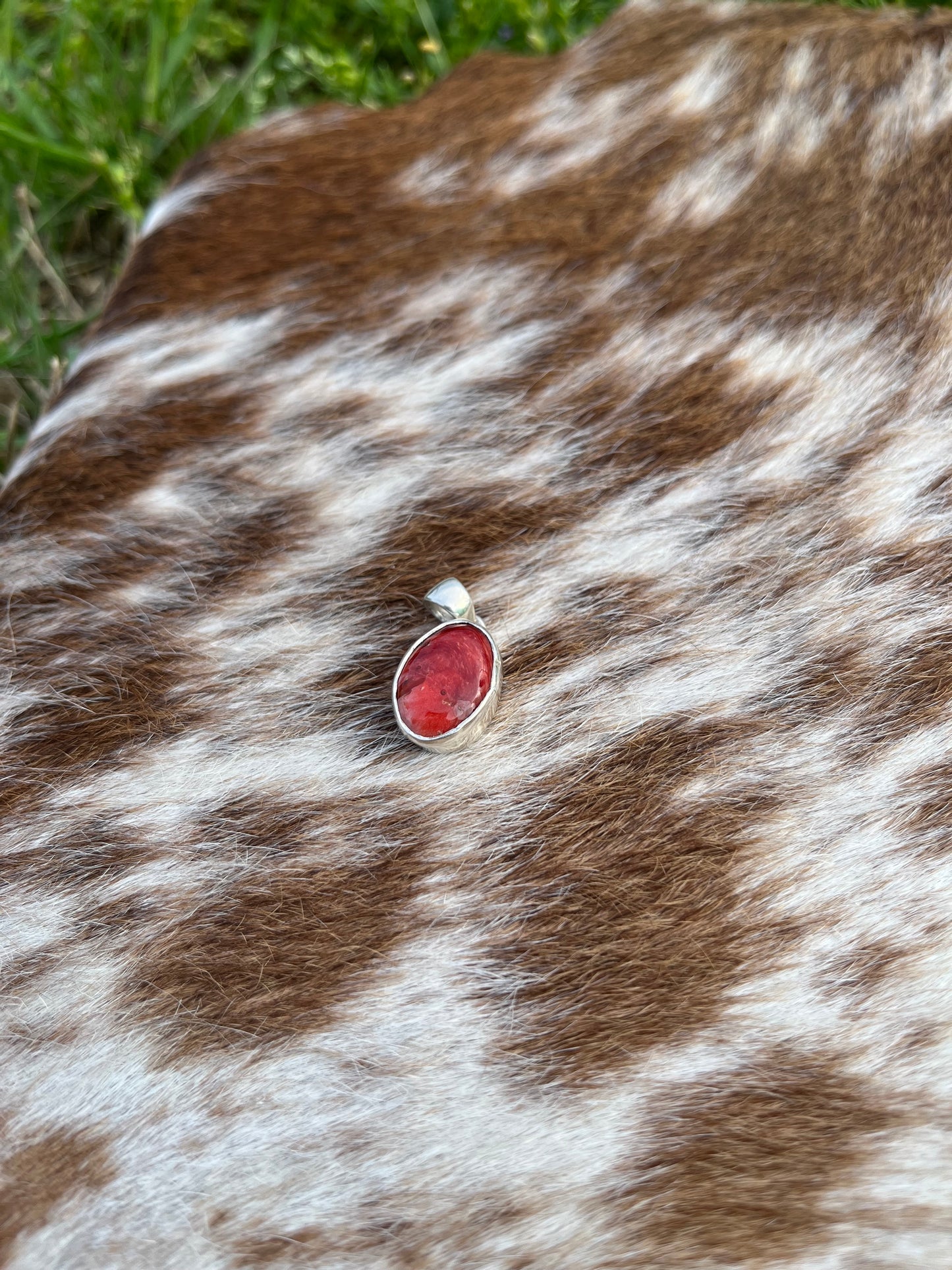 Red Spiny Pendant