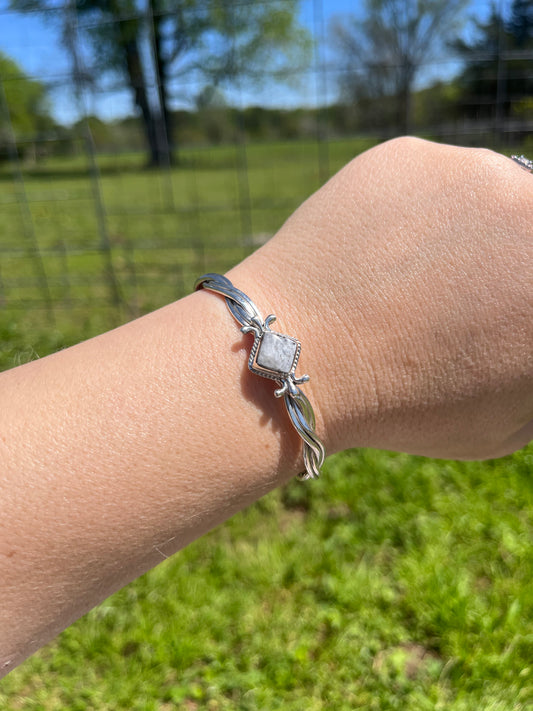 White Buffalo Cuff