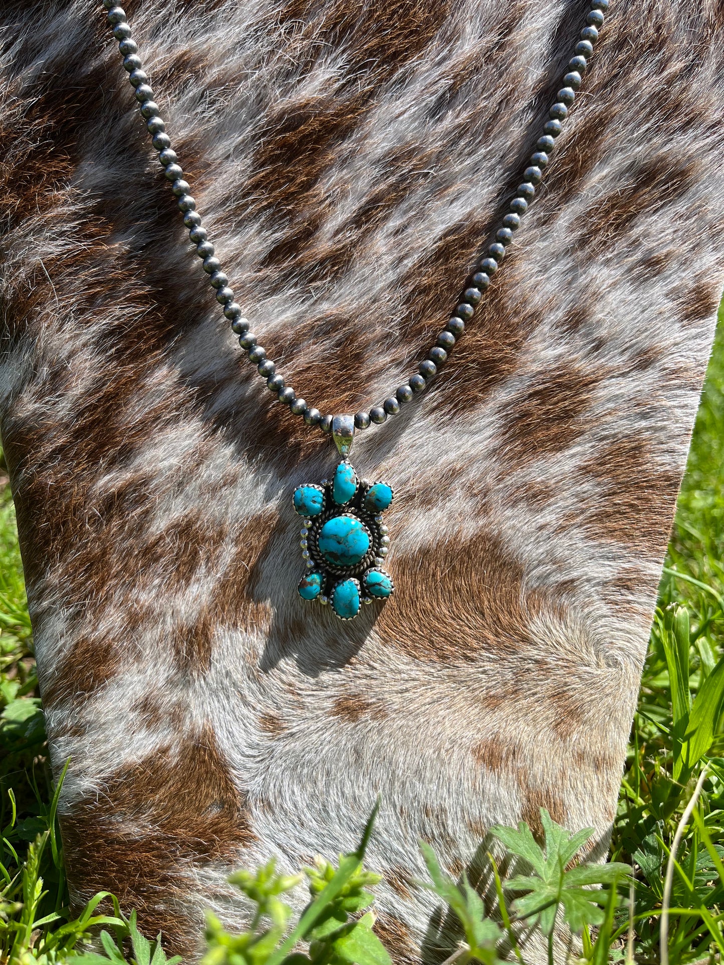 Kingman Turquoise Pendant