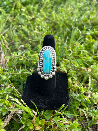 Adjustable Turquoise ring