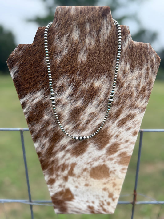 Saucer Navajo Pearl Necklace